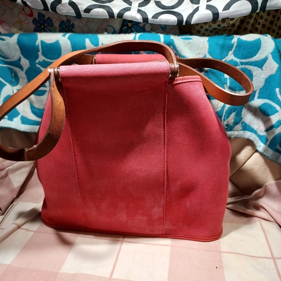 Hermes bougainvillea elan canvas cabbage bag - Picture 4 of 13